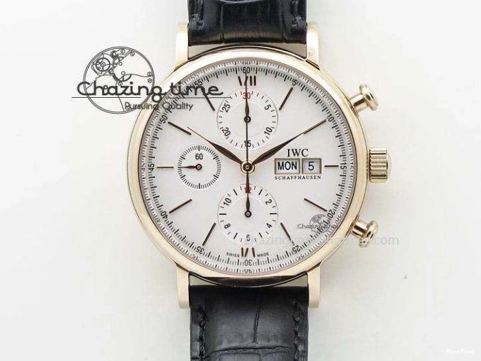 MIROTIME 0306 FashionForward Portugieser Auto IWC0562D APSF 1:1 Best Edition Light Blue Dial on SS Bracelet A 6994